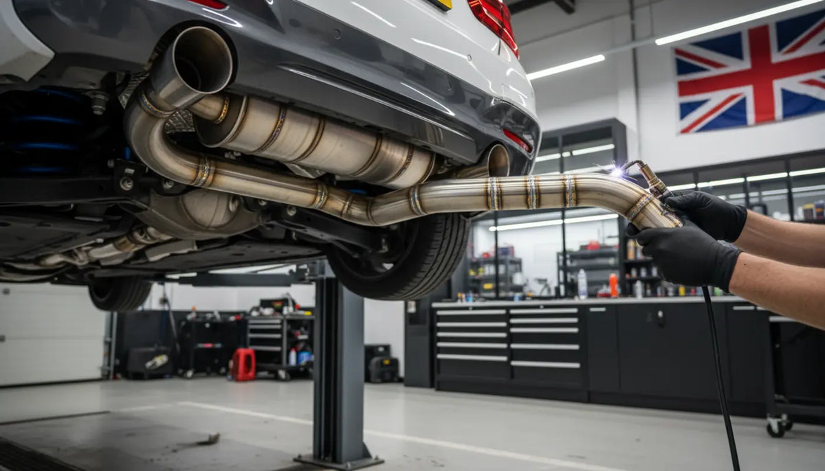 BMW M140i B58 Custom Stainless Exhaust by DKU Performance