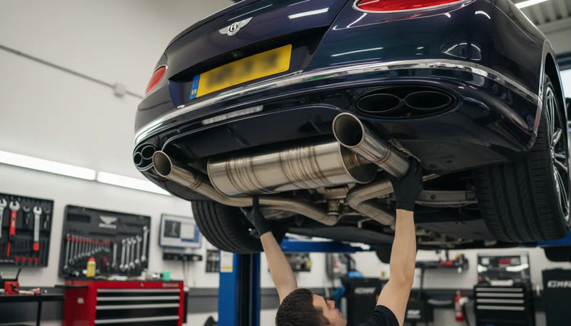 Bentley Continental GT Custom Stainless Steel Exhaust UK