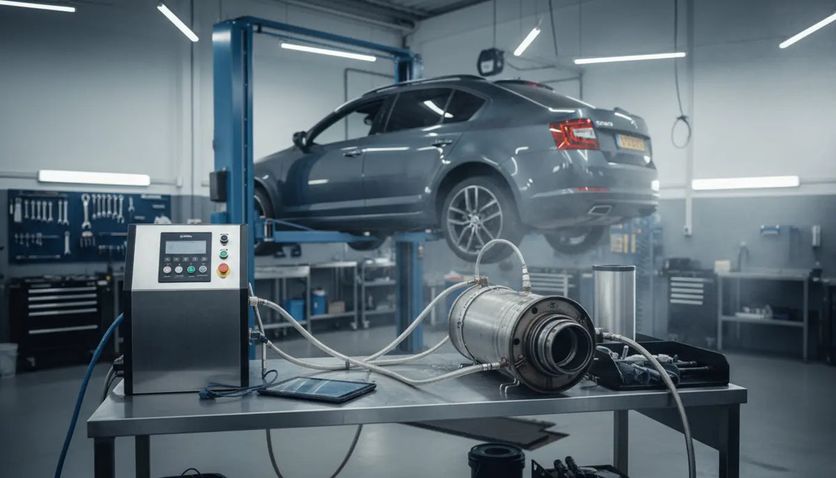 Skoda Octavia vRS DPF Cleaning Service Walsall