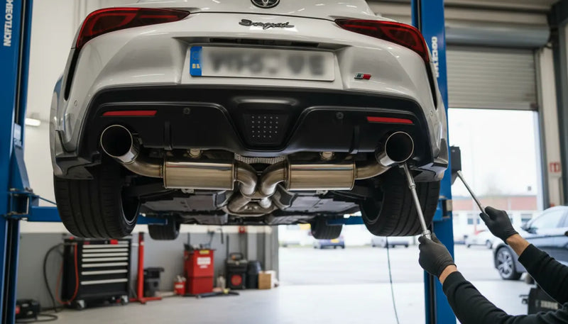Toyota Supra Performance Exhaust UK – Stainless Steel System