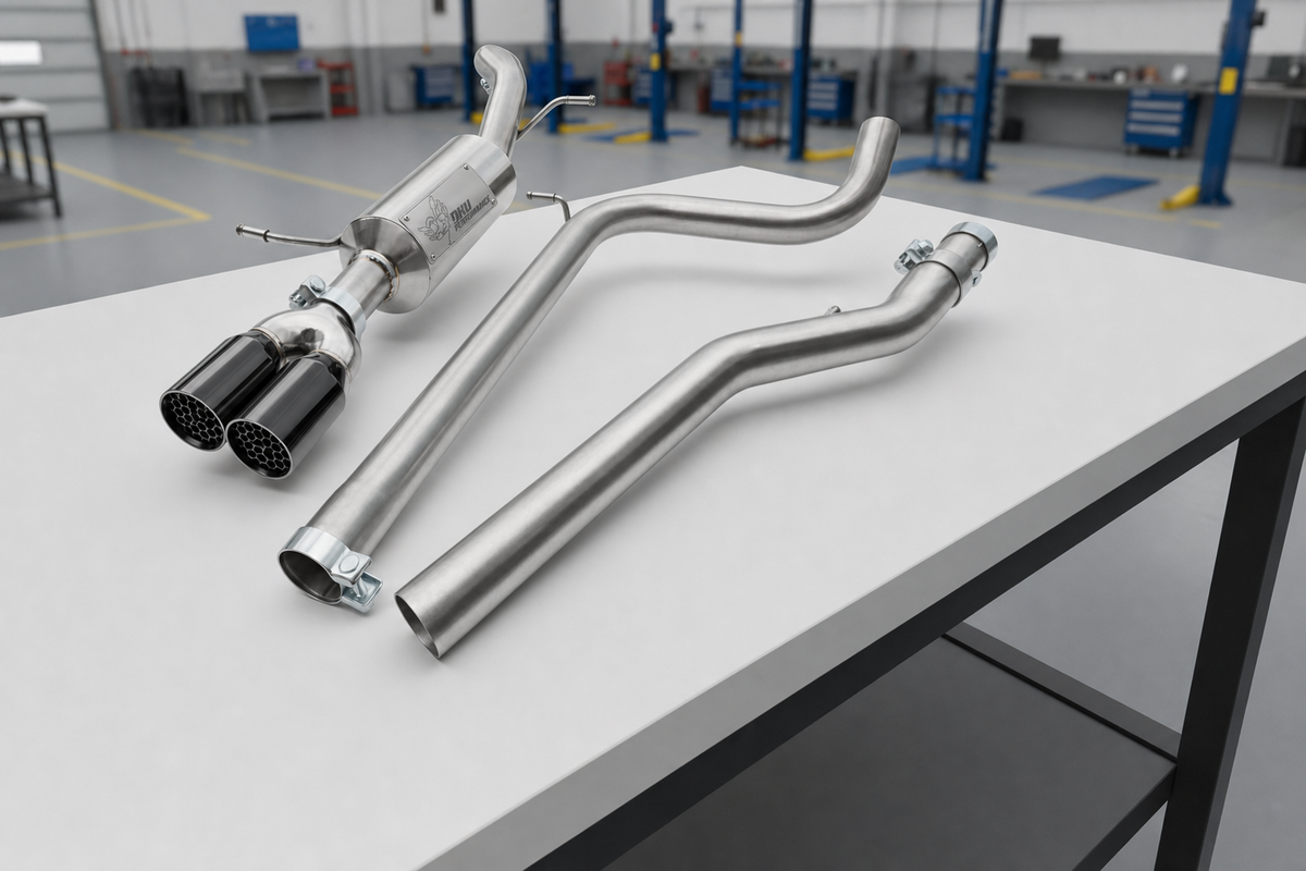Cat Back Exhaust Skoda Fabia vRS DSG 1.4 TSI 5J 2010-2015