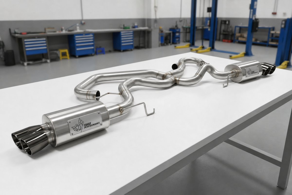 Cat Back Exhaust Skoda Octavia 1.6 TDI CR DSG Elegance 5E 2013-2020