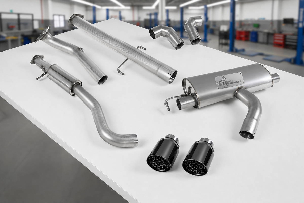 Cat Back Exhaust Toyota Yaris GRMN XP13 2017-2018
