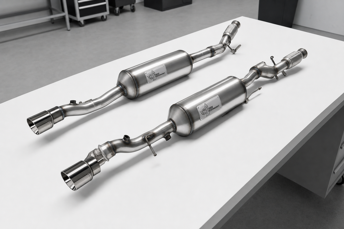Cat Back Exhaust Vauxhall Grandland X 1.6 Turbo D 2017-2021