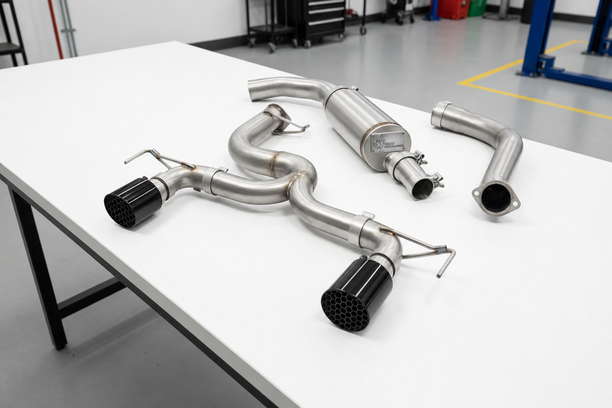 Cat Back Exhaust Vauxhall Corsa SRi VX-Line Nav Black 1.4 Petrol E 2014-2019