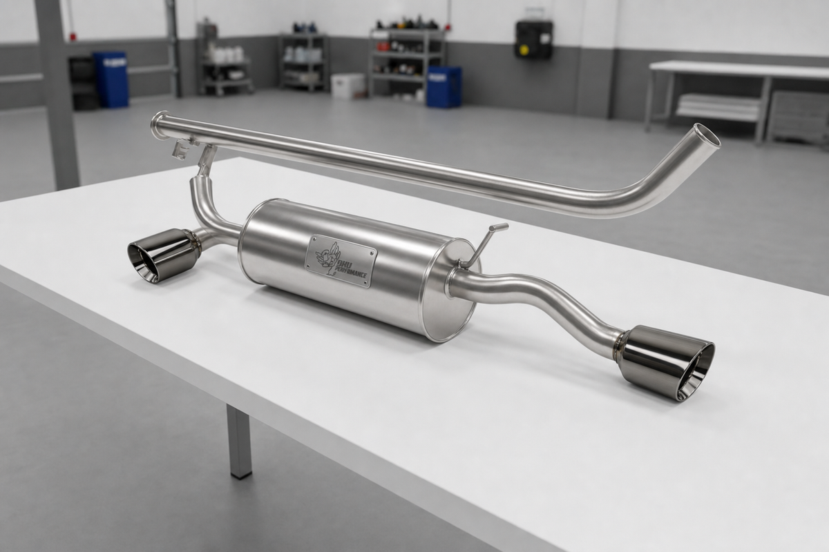 Cat Back Exhaust Ford Transit Custom GT Van V362