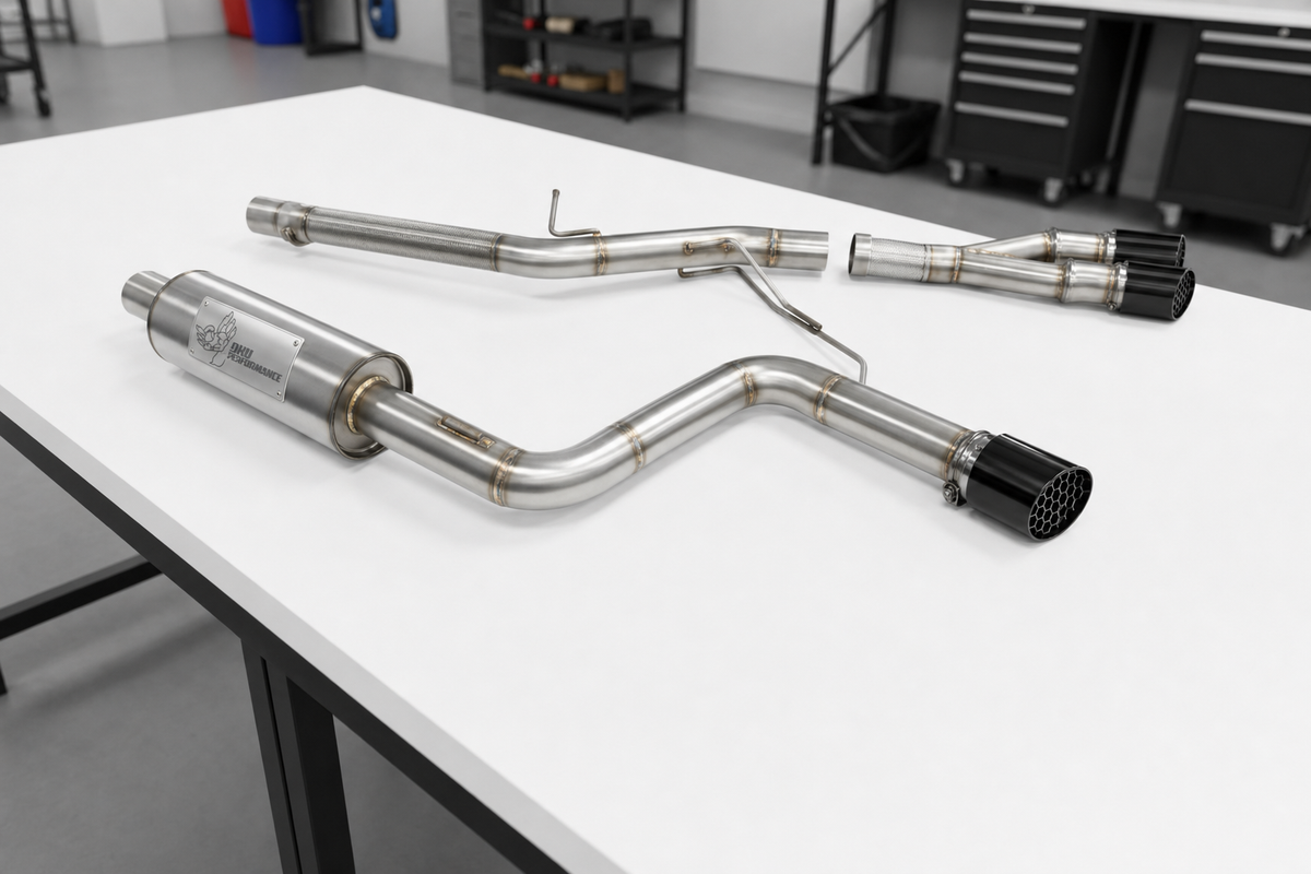 Cat Back Exhaust Volkswagen Caddy C20 1.6 TDI 2K 2010-2015