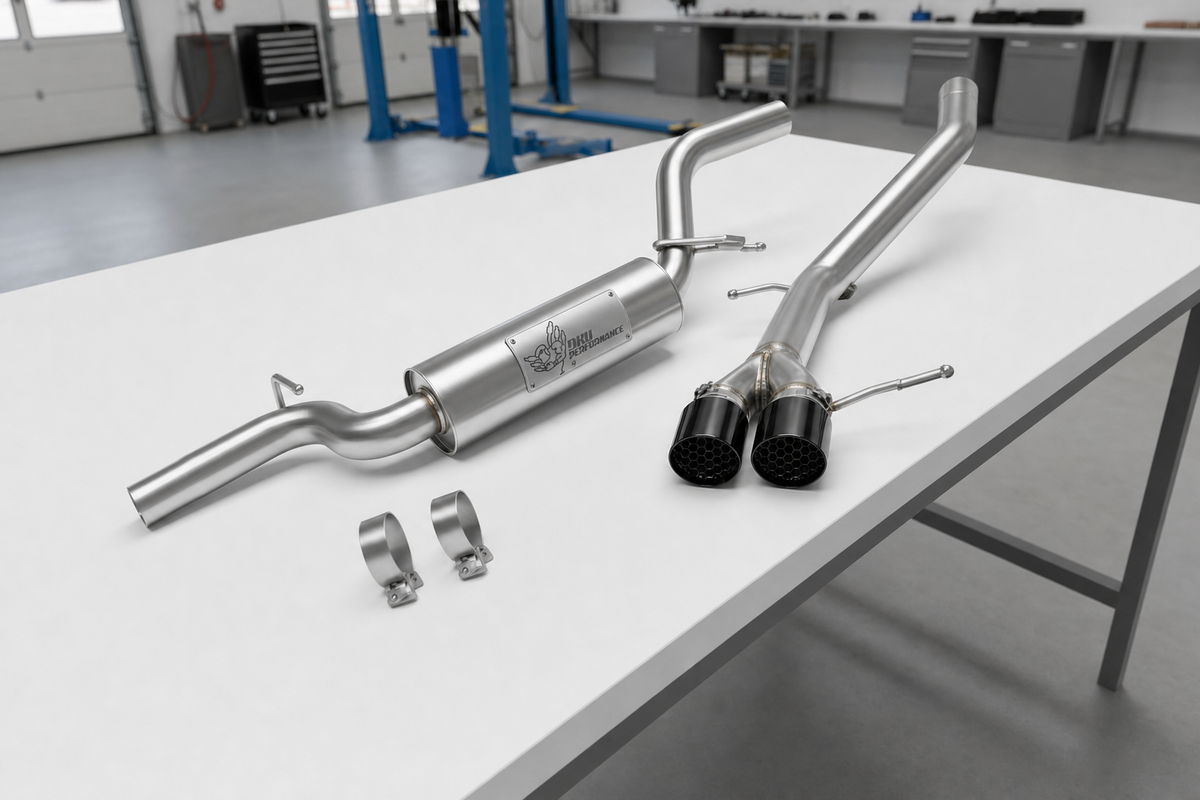 Cat Back Exhaust Volkswagen CC R-Line Black Edition 2.0 TDI B7 (3CC) 2012-2017