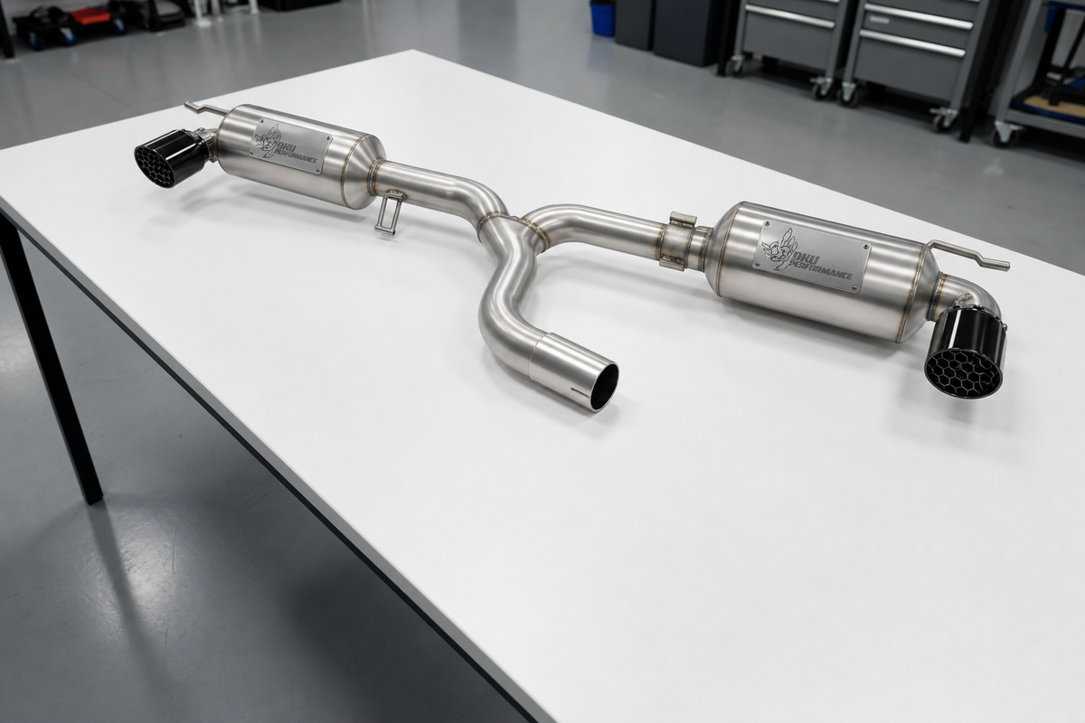 Cat Back Exhaust Volkswagen Golf Mk5 2003-2009