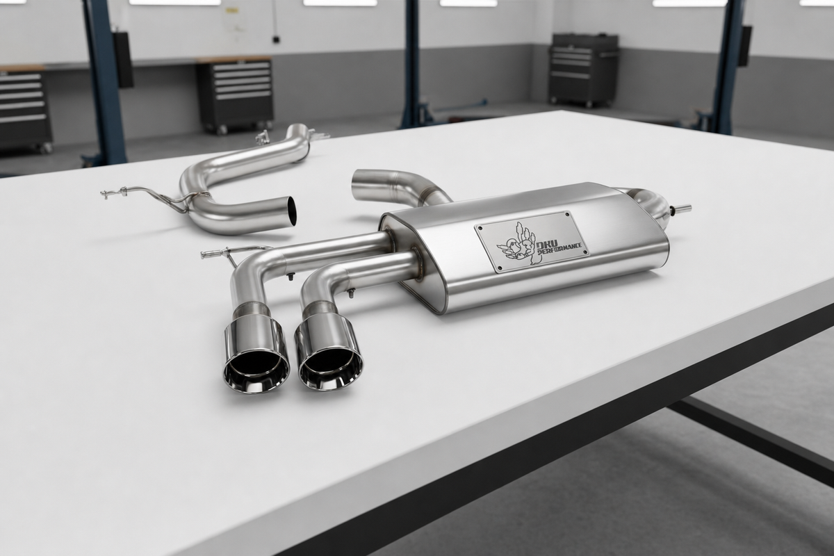 Cat Back Exhaust Volkswagen Golf 1.4 TSI SE Navigation MQB Mk7.5 2017-2020