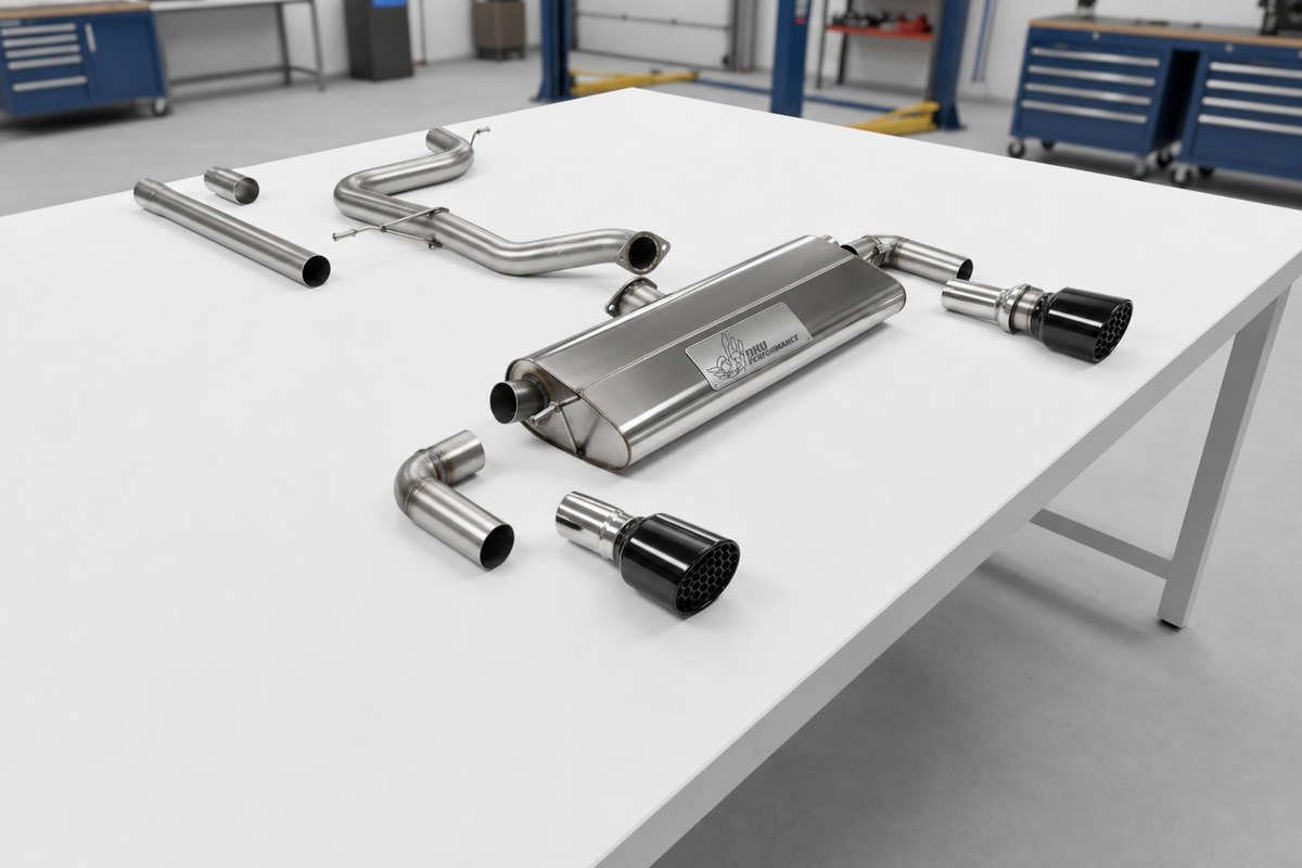 Cat Back Exhaust Volkswagen Golf 1.5 TSI EVO SE Nav Mk7.5 2017-2020