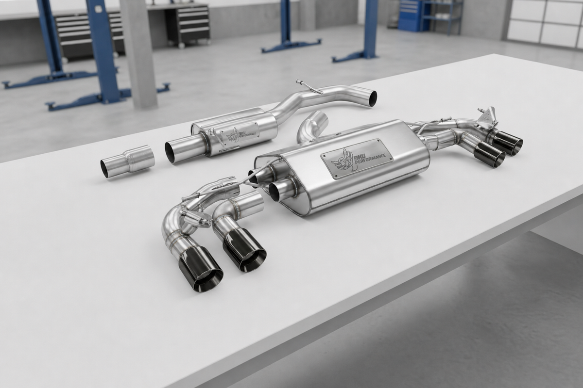 Particulate Filter-back Exhaust Volkswagen Golf Mk8 R 2.0 TSI 320PS (GPF Equipped Models Only) 21-25