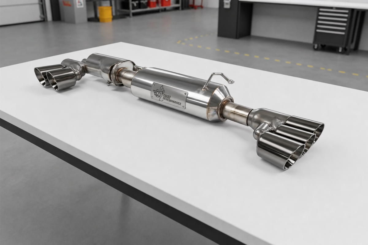 Cat Back Exhaust Volkswagen Golf R32 Mk4 1J 2002-2004