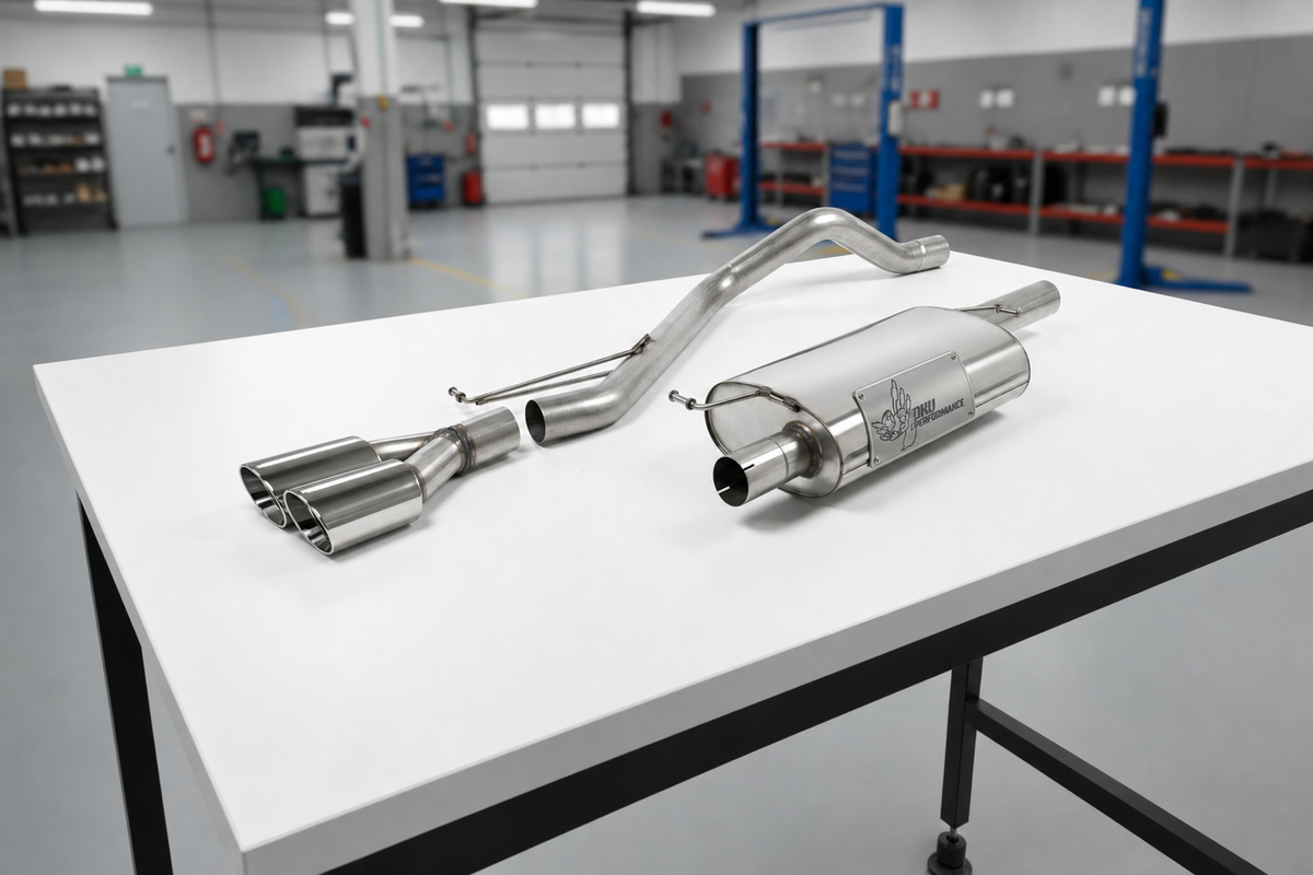 Cat Back Exhaust Volkswagen Transporter T32 TDI Kombi Highline T6 2015-2019