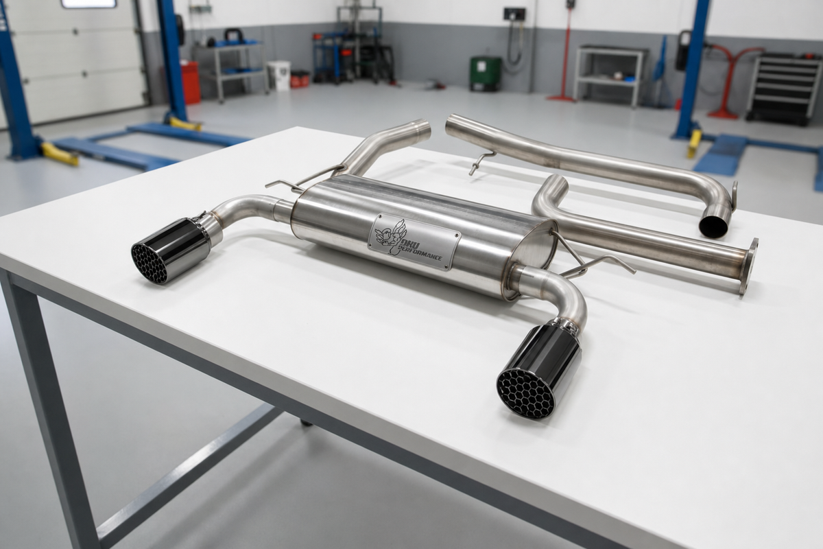 Cat Back Exhaust Volvo V50 D5 SE Lux P1 2007-2012