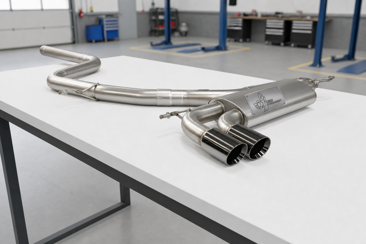 Cat Back Exhaust Volkswagen Golf GTD 2.0 TDI Mk5 1K 2004-2009