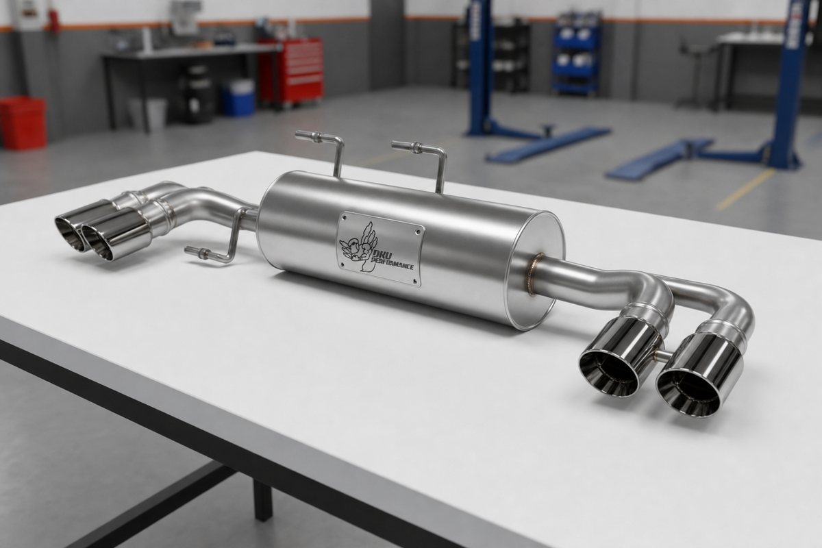 Cat Back Exhaust Vauxhall Crossland X Elite 1.6 CDTi 2017-2021