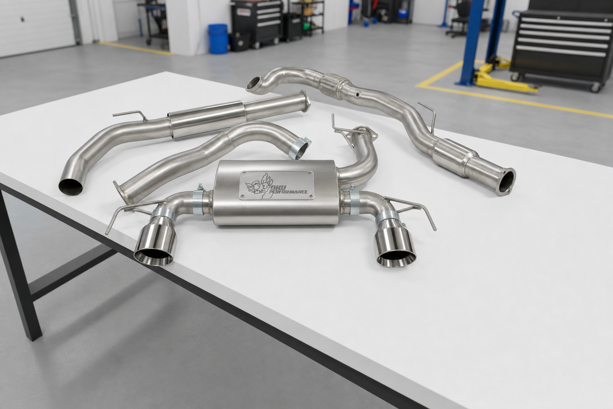 Cat Back Exhaust Vauxhall Corsa Turbo (Modified) A 1982-1993