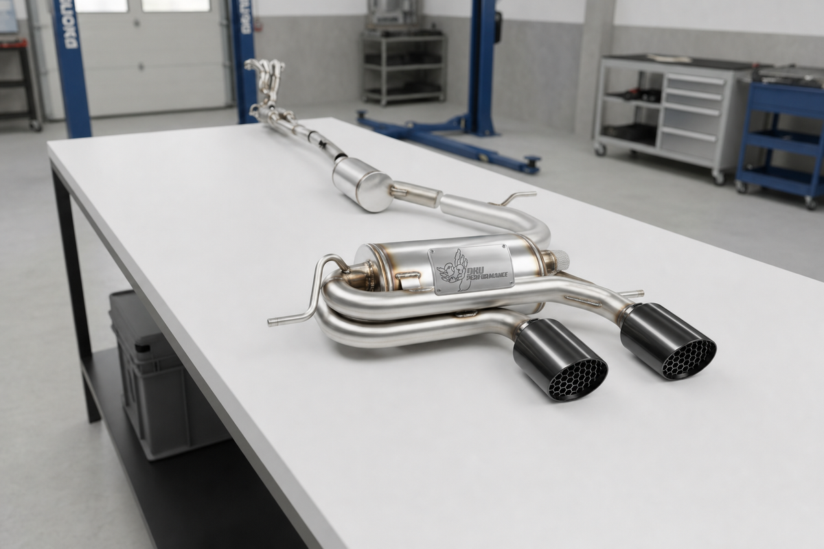 Cat Back Exhaust Volkswagen Golf R32 MK5 1K 2005-2008