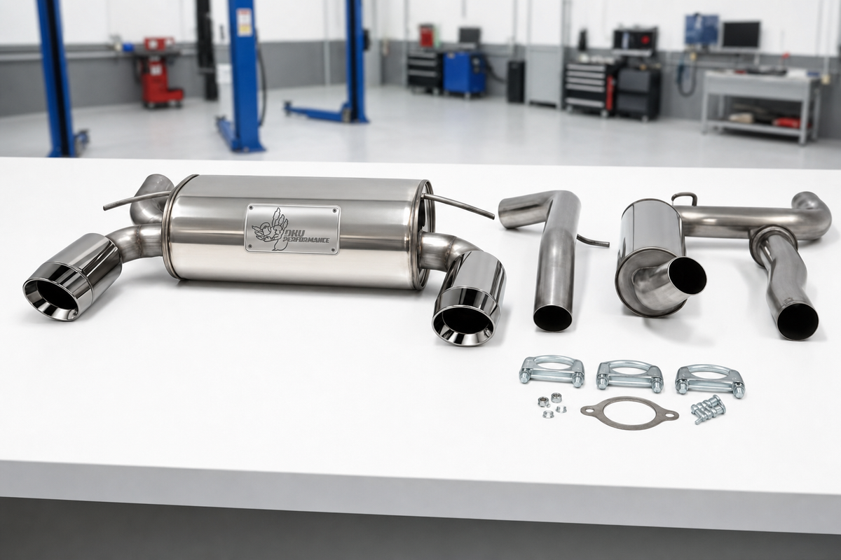 Cat Back Exhaust Volvo C30 T5 P1 2006-2013 - 2008 C30 T5 VERSION 1.0