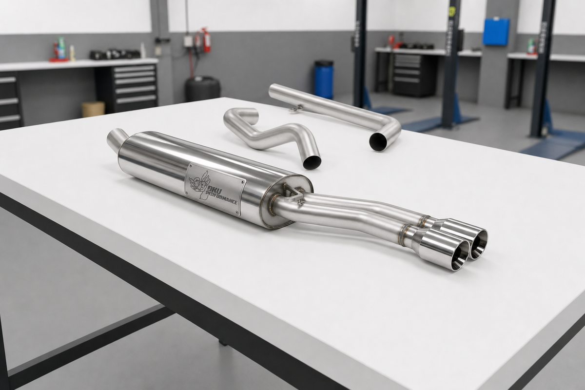 Cat Back Exhaust Volkswagen Bora Petrol 1J 1998-2005