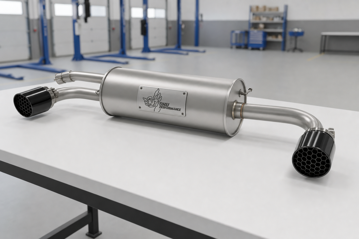 Cat Back Exhaust Ford Fusion 1.4 / 1.6 Petrol 2002-2012