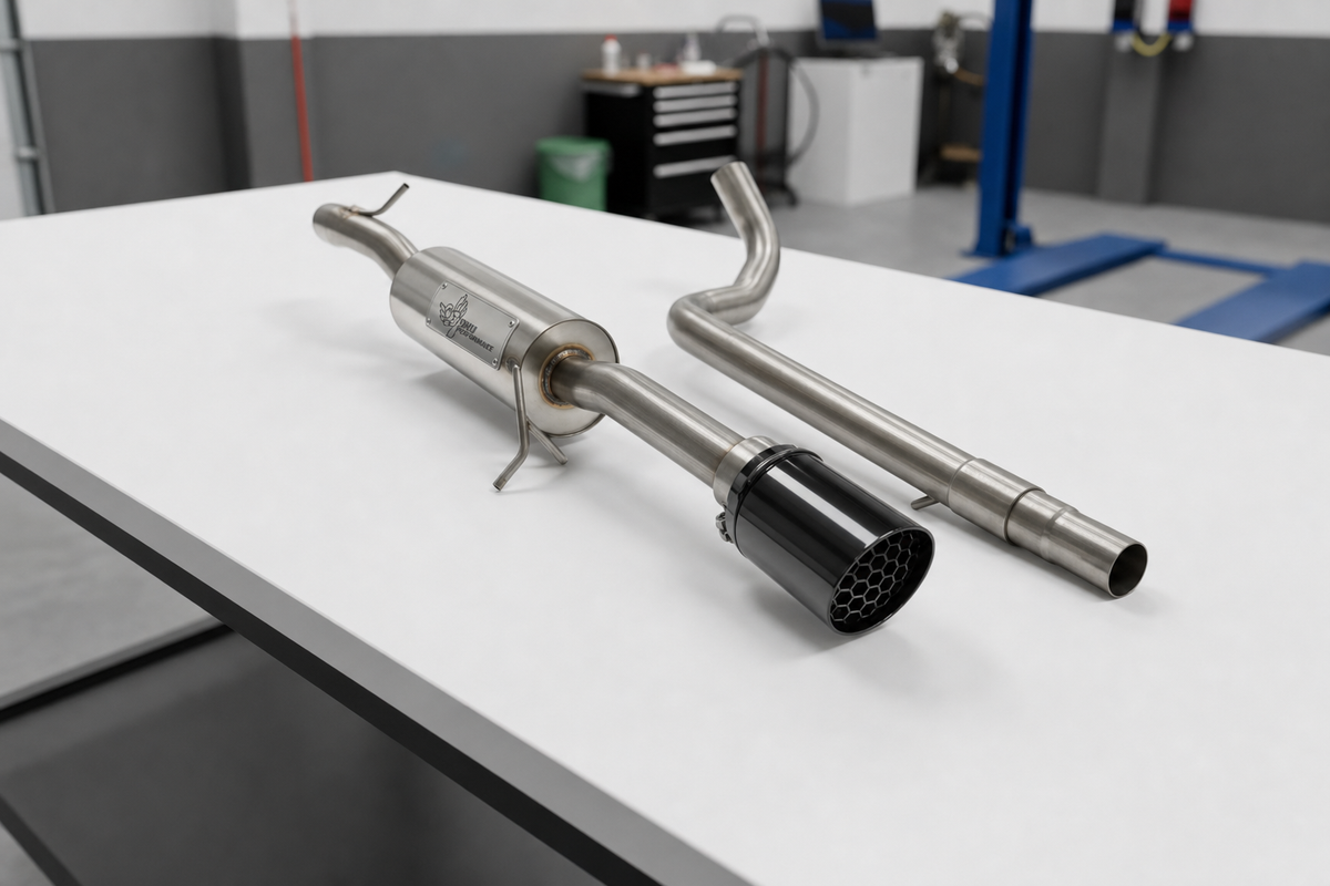 Cat Back Exhaust Skoda Octavia vRS 1.8T Mk1 1U 2001-2006