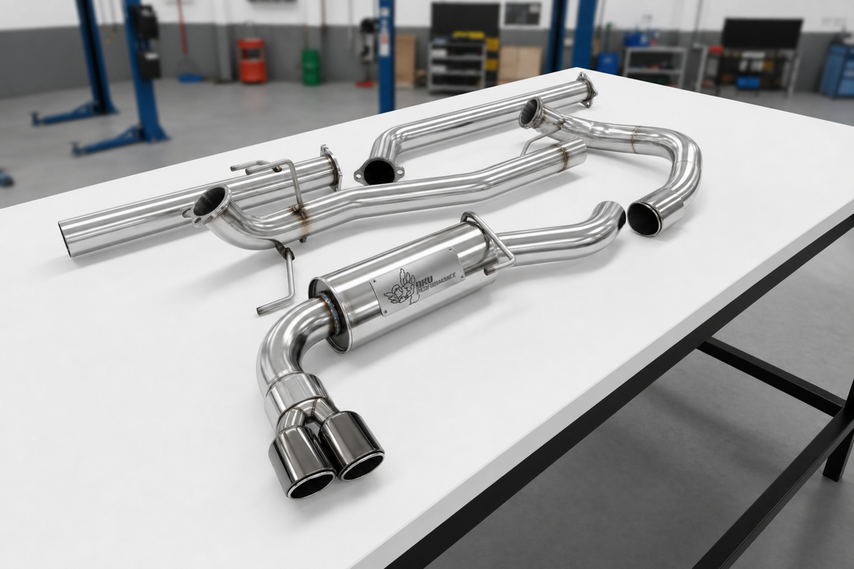 Cat Back Exhaust Toyota Land Cruiser Prado J70 Petrol 1990-1996