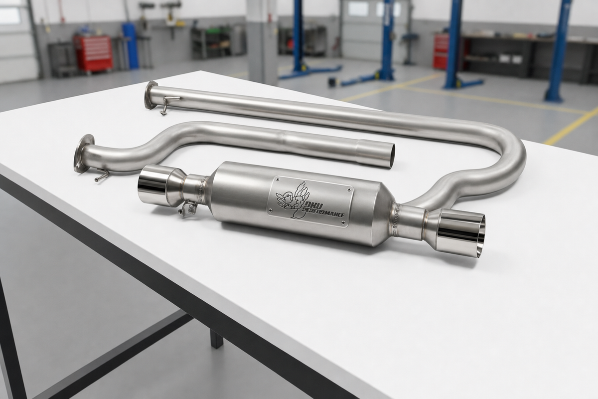 Cat Back Exhaust Ford Mondeo Titanium 2.0 TDCi CD345 2007-2014