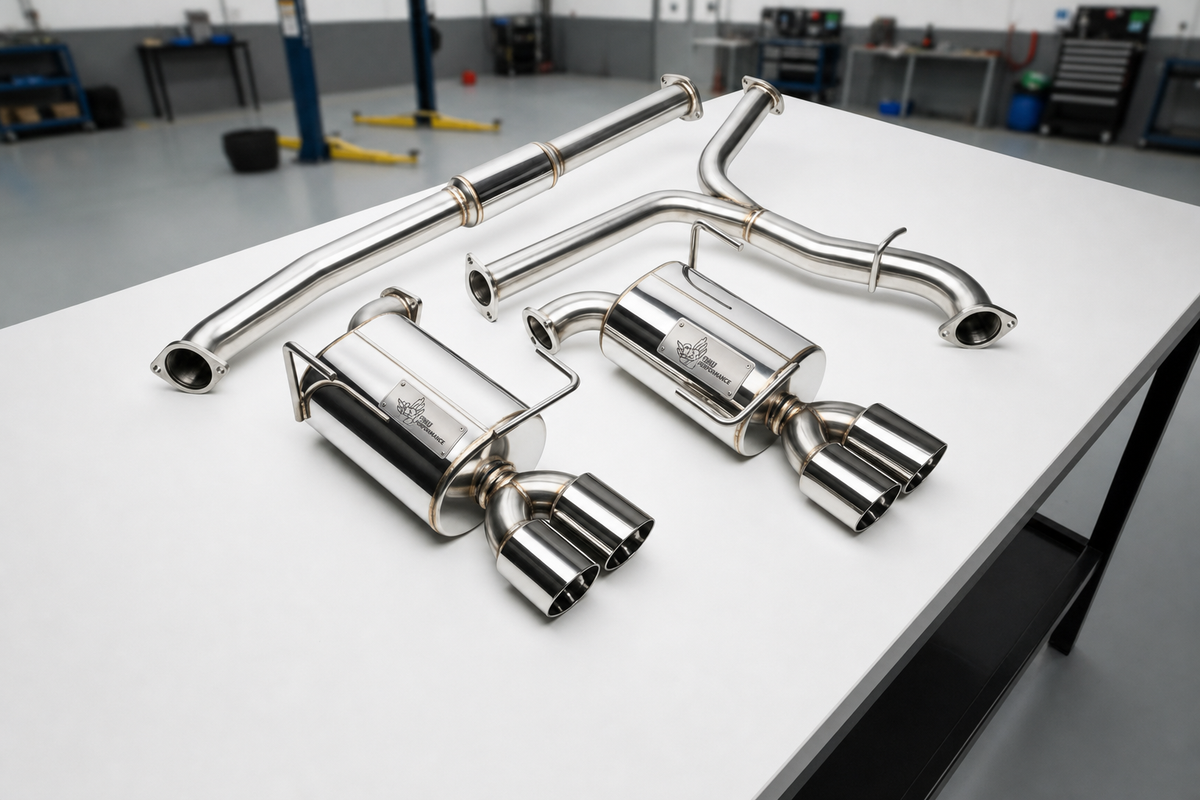 Cat Back Exhaust Toyota Auris 1.5 VVT-i NZE151/NZE181