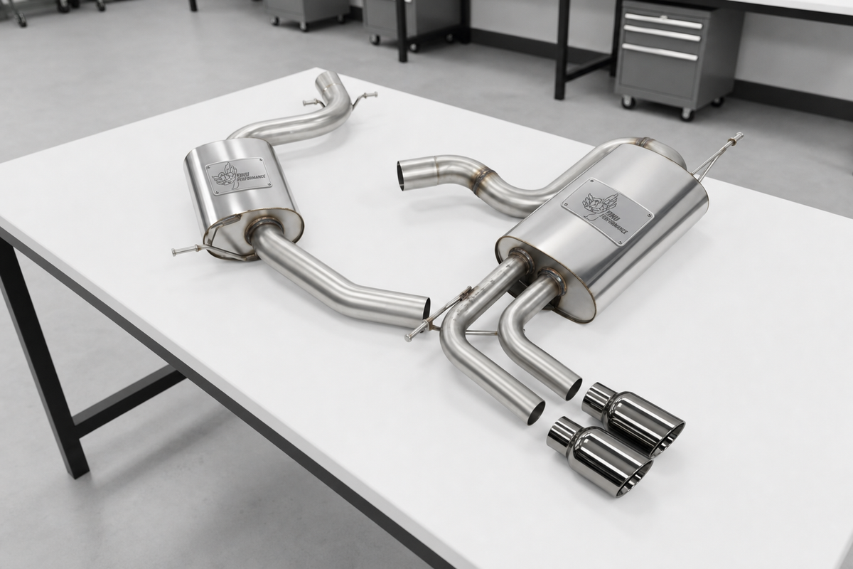 Cat Back Exhaust Volvo V40 T2 2.0 525/526 2016-2019