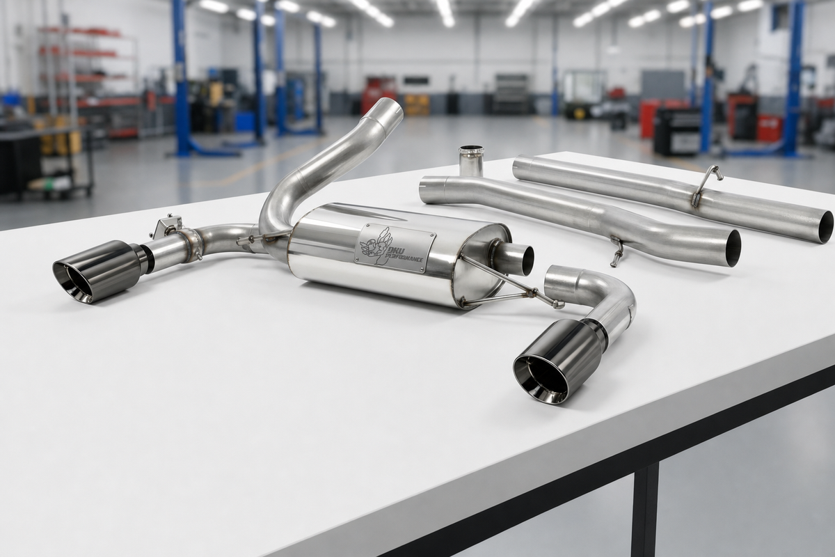 Cat Back Exhaust Ford Focus Mk3 RS 2.3 EcoBoost 4WD 5-Door Hatchback 16-18 - FOCUS MK3 ST 2.0