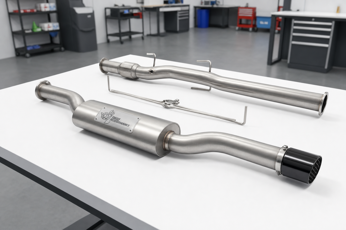 Cat Back Exhaust Vauxhall Corsa E 1.4 Turbo X15 2014-2019