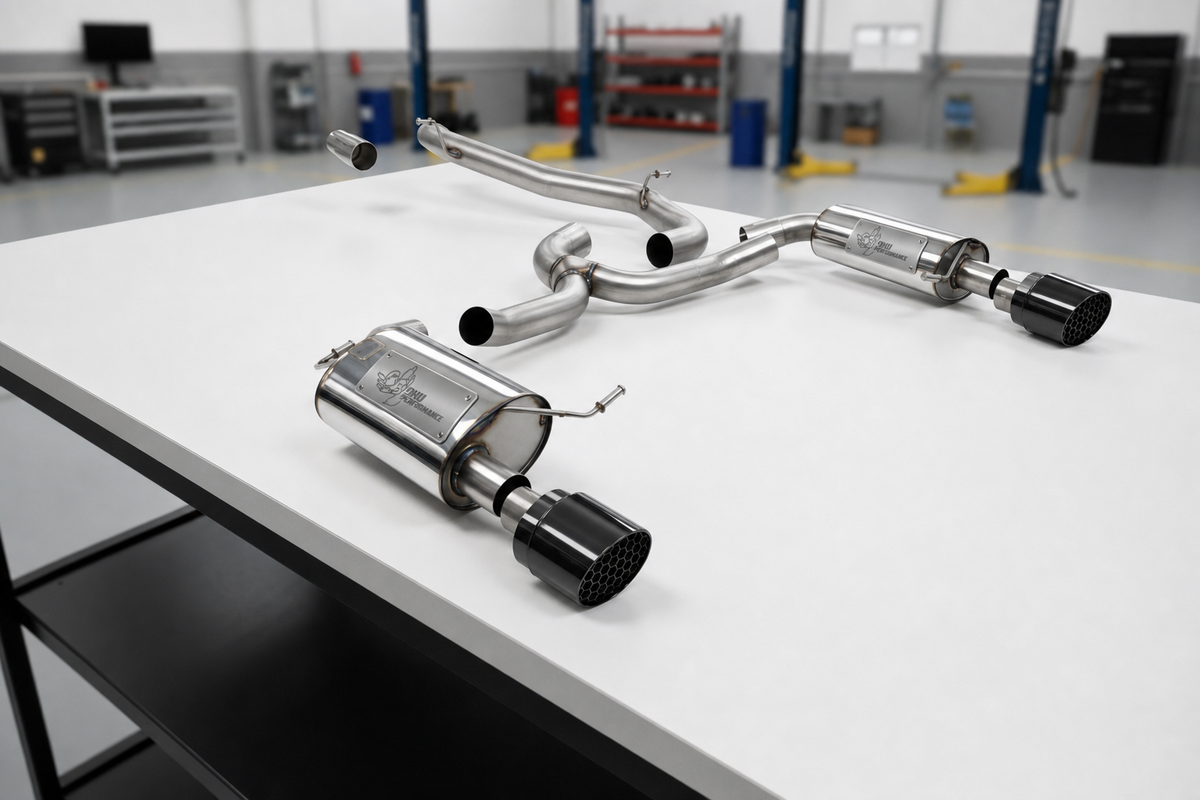 Cat Back Exhaust Volkswagen Golf Mk7 1.8TSI Alltrack 4Motion 16-21 - GOLF GTD MK7