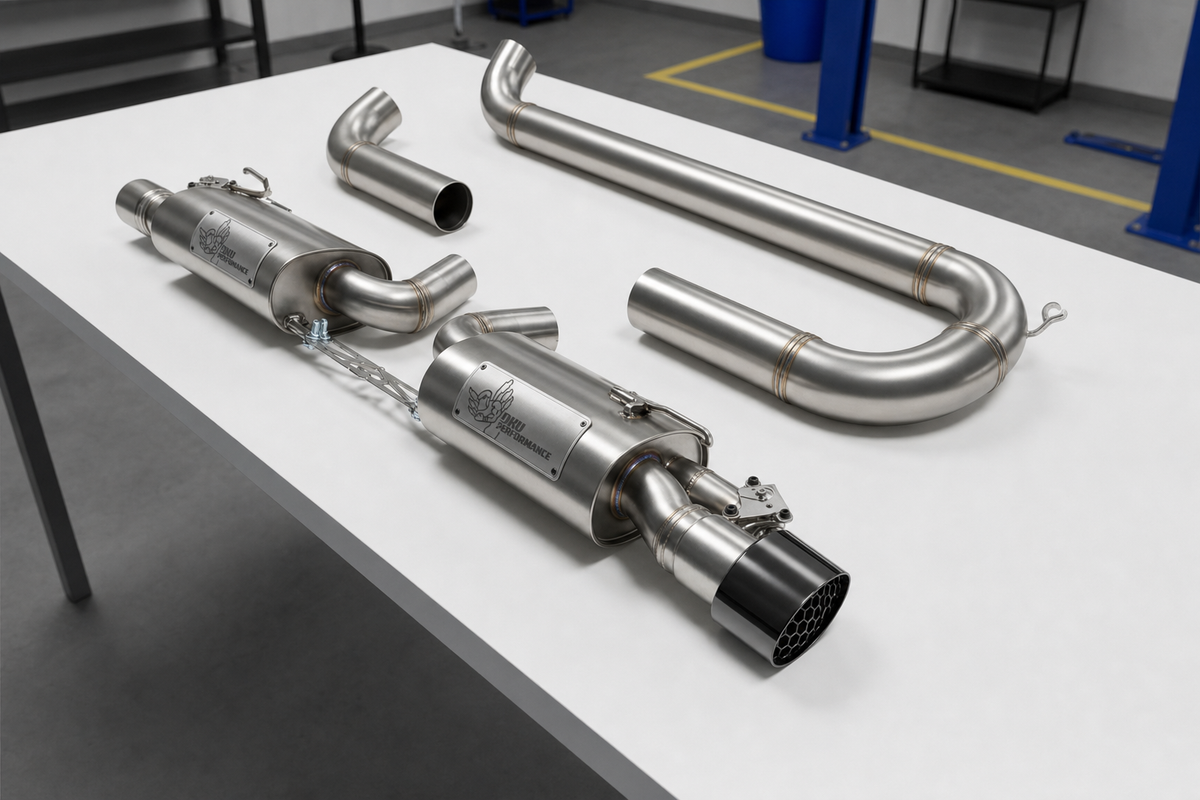 Cat Back Exhaust Toyota Supra MK4 A80 1993-2002