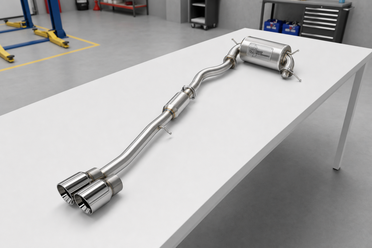 Cat Back Exhaust Subaru Impreza RB5 2.0 Turbo GC8 1999