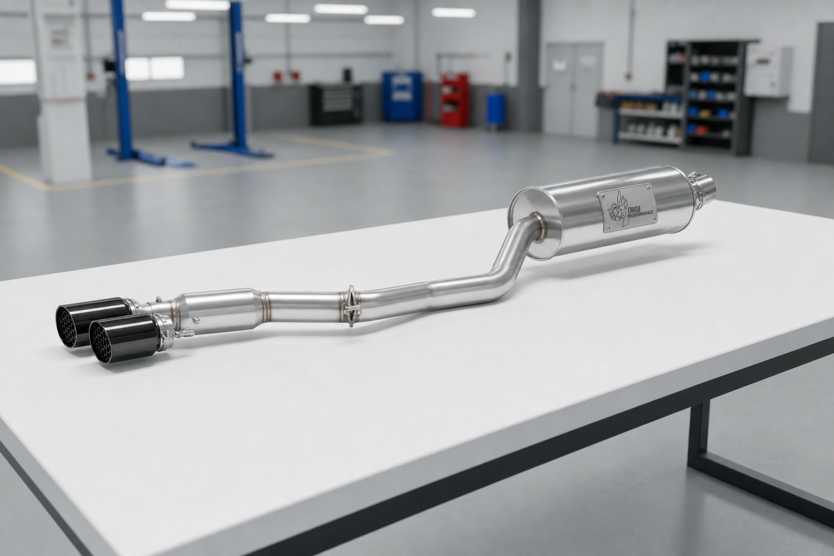 Cat Back Exhaust Mitsubishi Galant VR-4 Twin Turbo EC5A 1996-2002