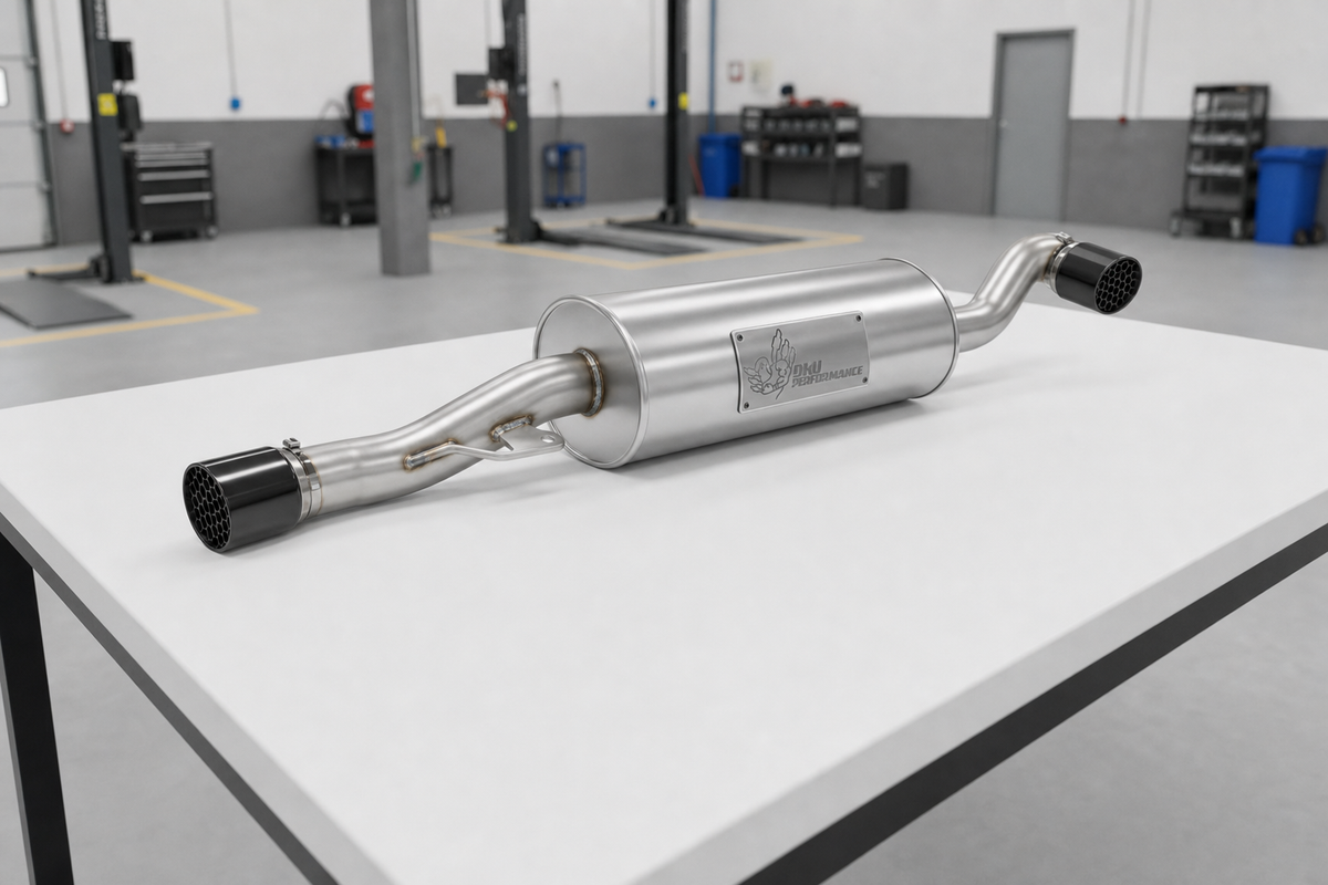 Full System (including Cat Replacement Pipe) Exhaust BMW 3 Series E30 M3 87-92 - 3 SERIES F3x 335 340 CONVERSION