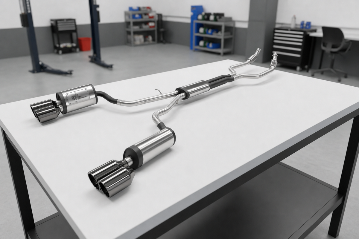 Cat Back Exhaust Jaguar S Type 3.0 V6 X200