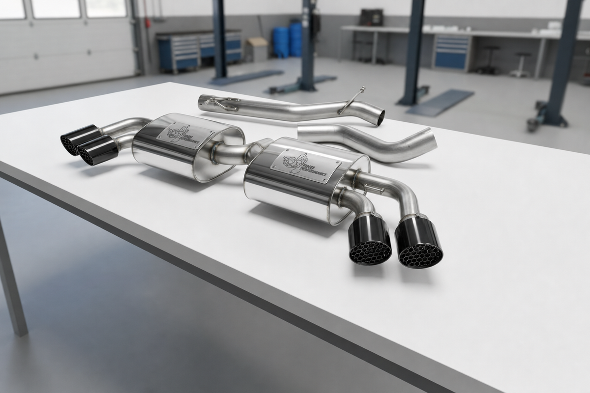 Cat Back Exhaust Audi TT Mk2 2.0 TFSI Quattro 08-14