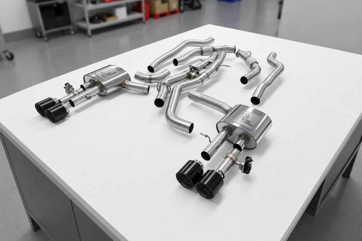 Cat Back Exhaust Audi TT Quattro Coupe Sport 98-06