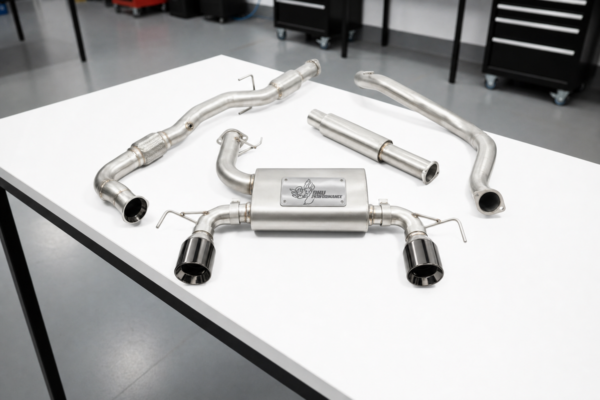 Cat Back Exhaust Vauxhall Corsa VXR 1.6 Turbo Corsa D 2007-2014