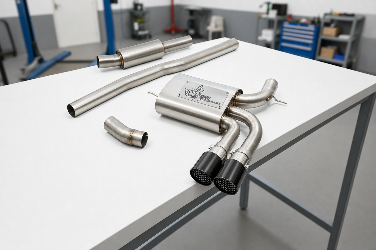 Cat Back Exhaust MINI Cooper S 1.6T R57/R58 2009-2015