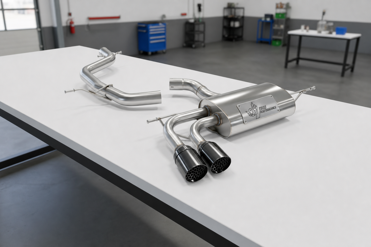 Cat Back Exhaust Volkswagen Scirocco GT 2.0 TSi 200PS 08-16