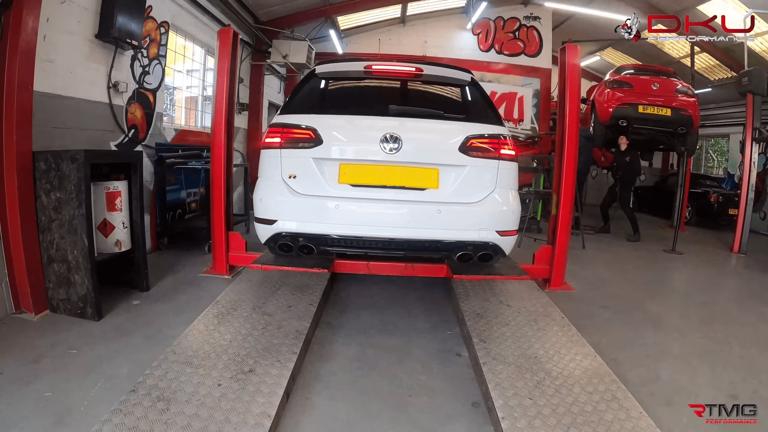 VW Golf R Estate Exhaust System ECU Remap DKU Performance