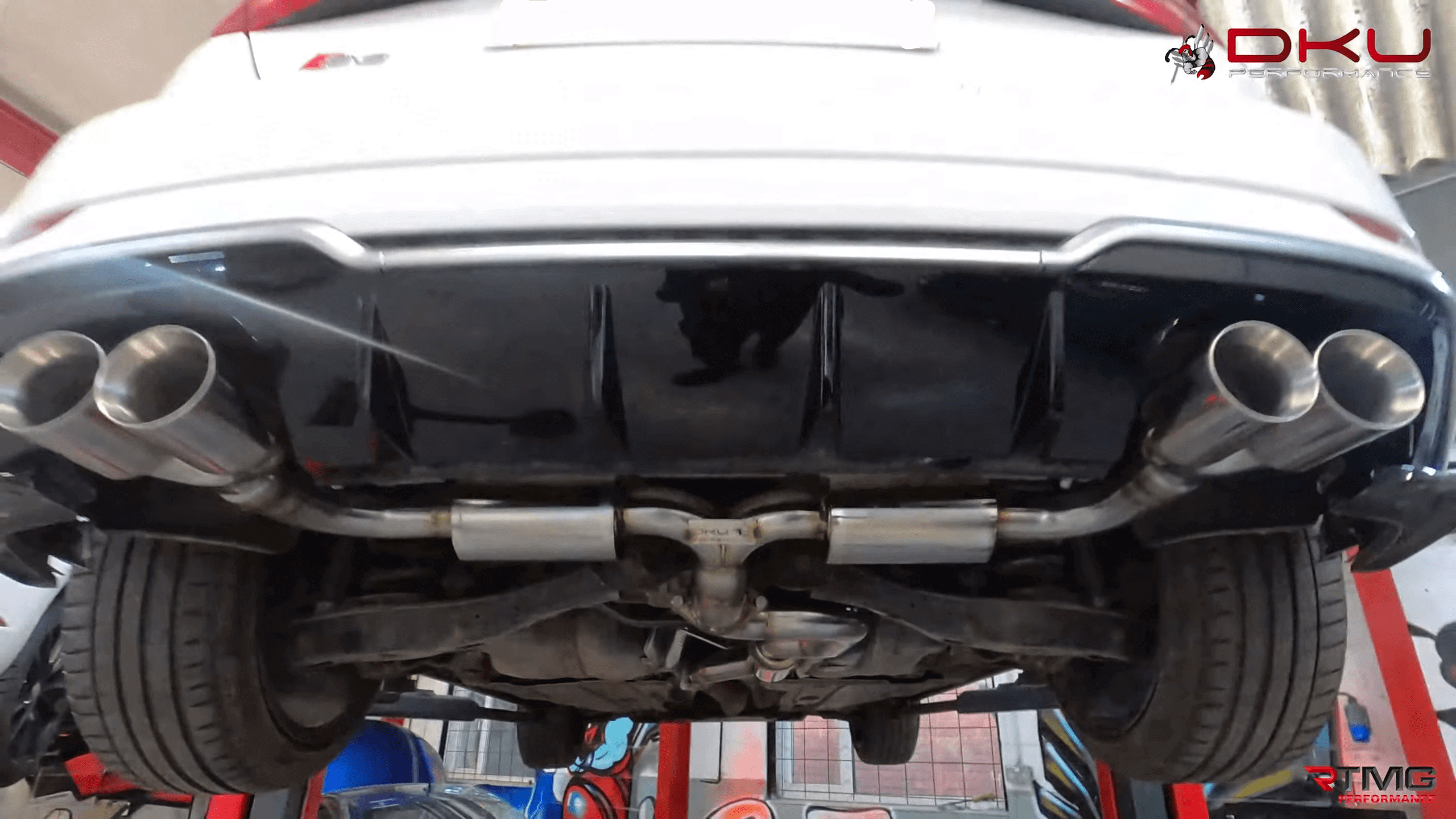 Audi S V Cat Back Exhaust System Dku Performance