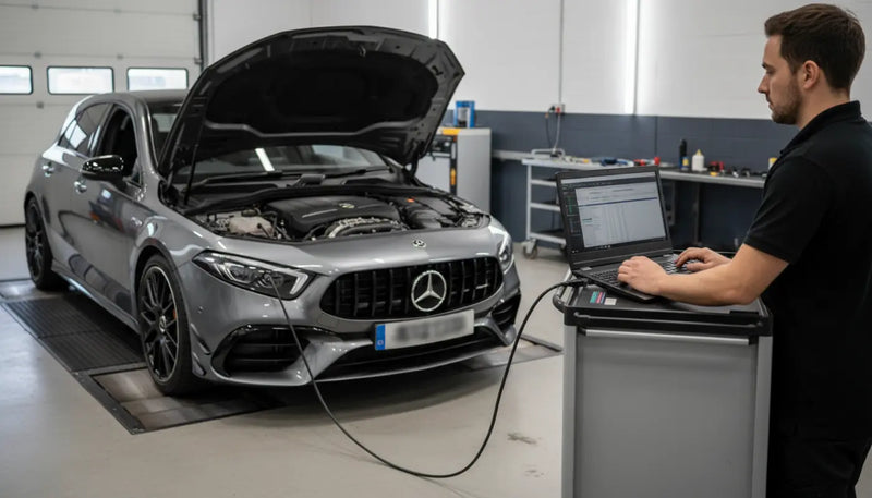 AMG A45 M139 Stage 1 ECU Remap UK – Power Gains