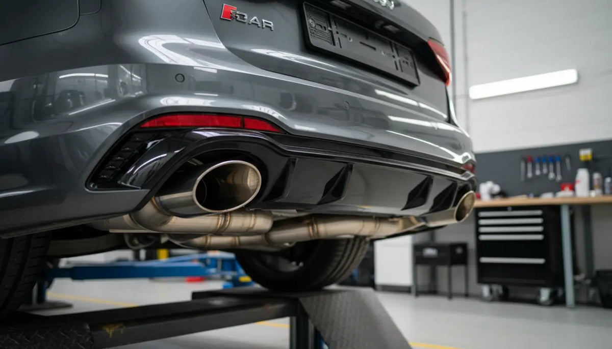 Audi RS4 Avant Performance Exhaust by DKU Performance