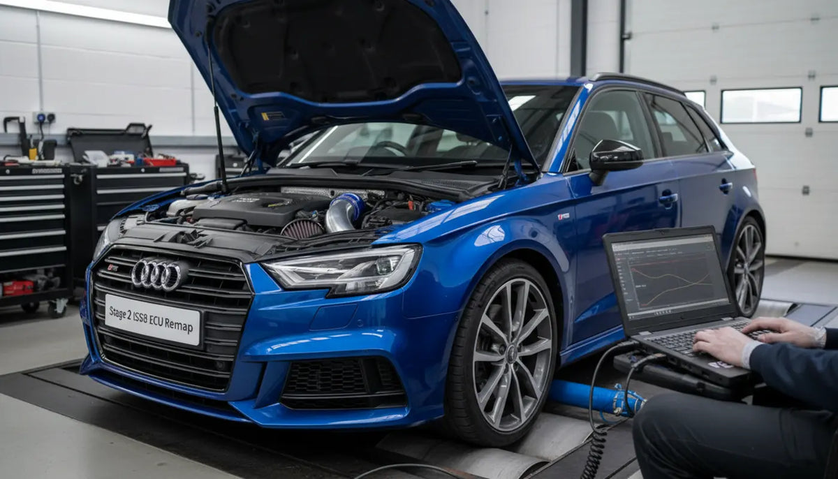 Audi S3 Stage 2 IS38 ECU Remap BY DKU Performance