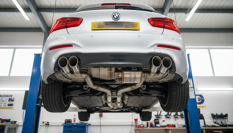 BMW 118i Custom Stainless Steel Exhaust – Full Back System